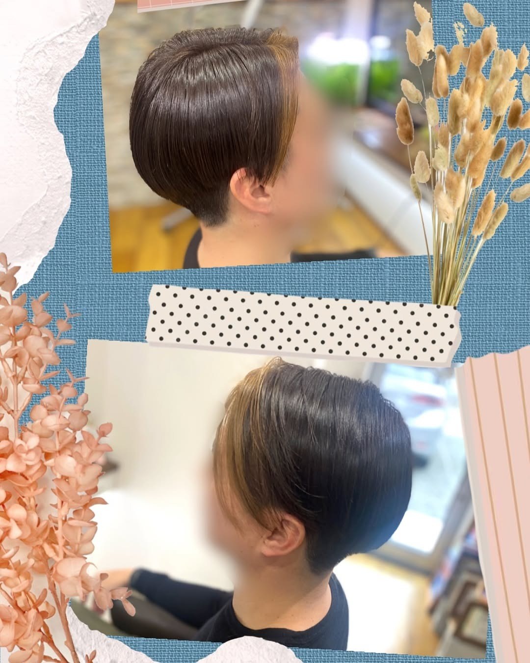 Lianの作例ギャラリーに掲載しているボブのカラー仕上がり